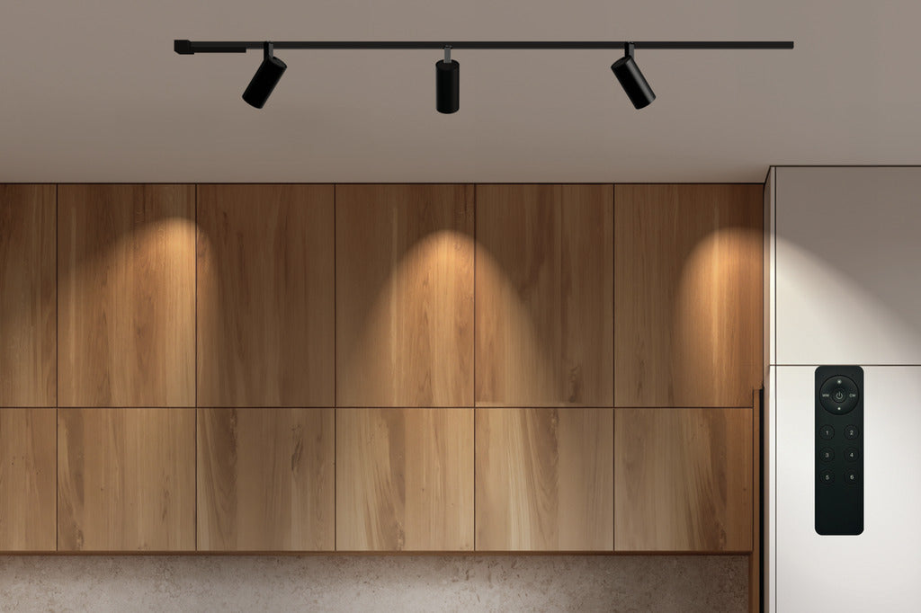 Naber | Easytrack Set Akzent, Leuchte, schwarz matt