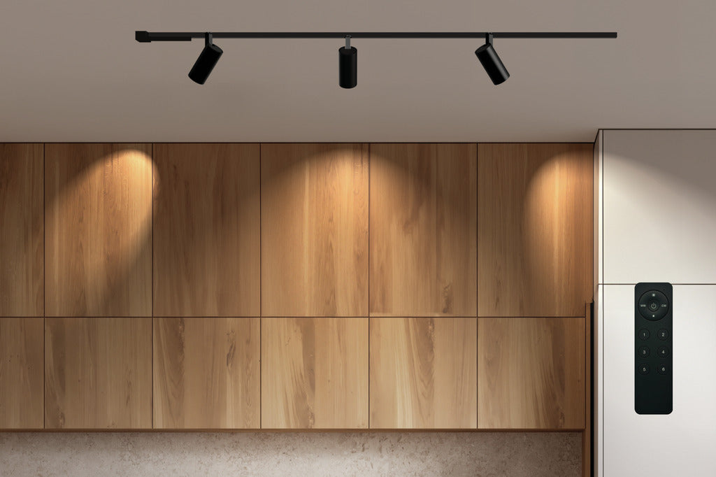 Naber | Easytrack Set Akzent Plus, Leuchte, schwarz matt