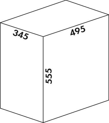 Wesco | Wäschebox Duo 1 , Schrankausstattung, sand matt