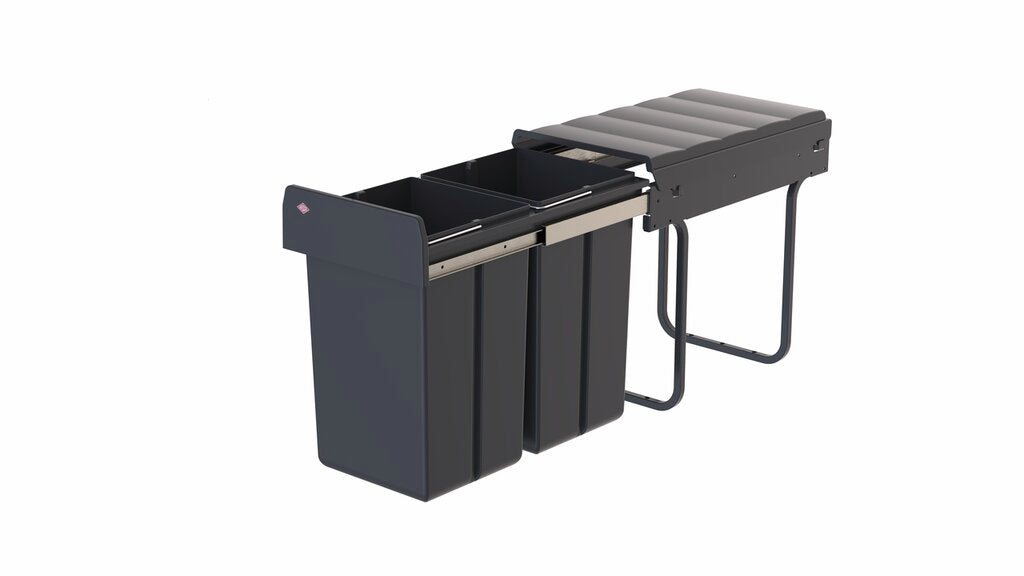 Wesco | Traditionline Double-Boy 410 X/300-2, Abfallsammelsystem, anthrazit