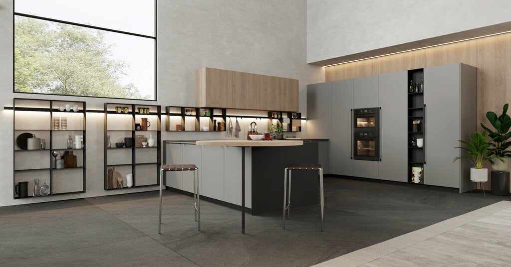 Naber Lucento Profilsystem, Relingsystem, 1500mm, 29,4 W, schwarz