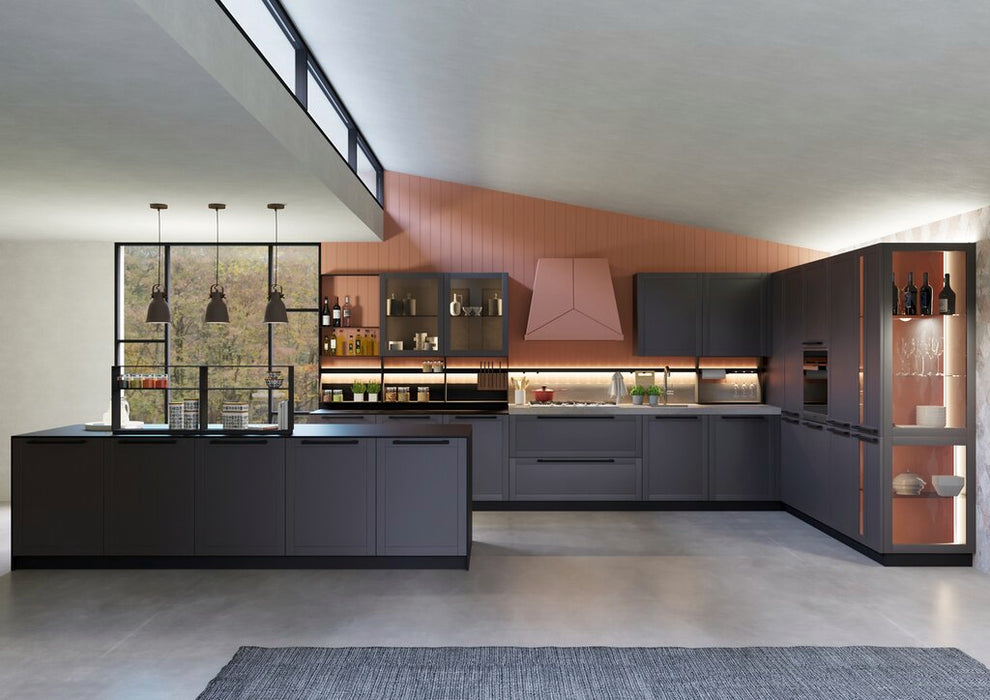 Naber Lucento Papierrollenhalter, schwarz