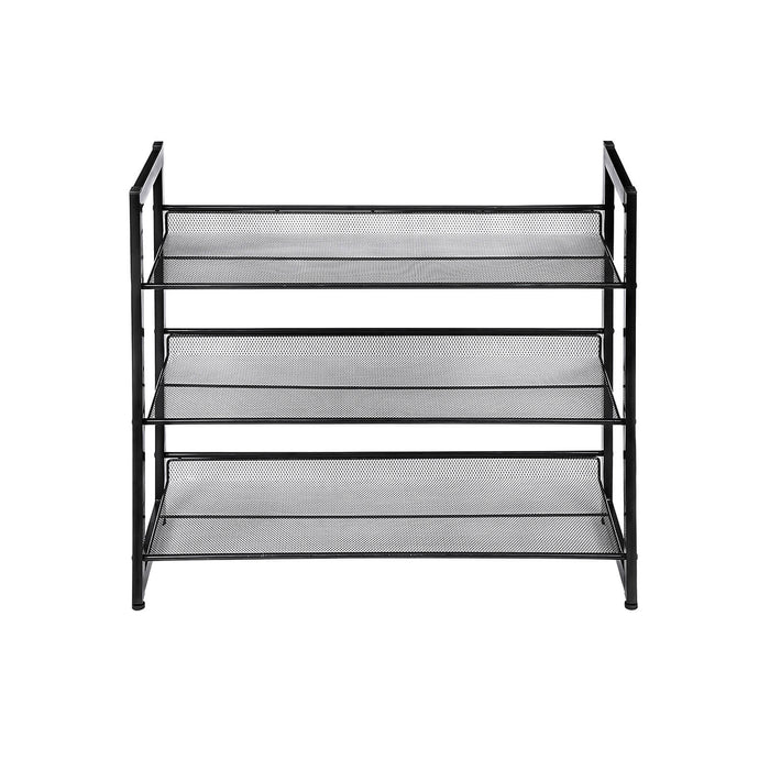 NEU | SONGMICS | Schuhregal aus Metall Schwarz
