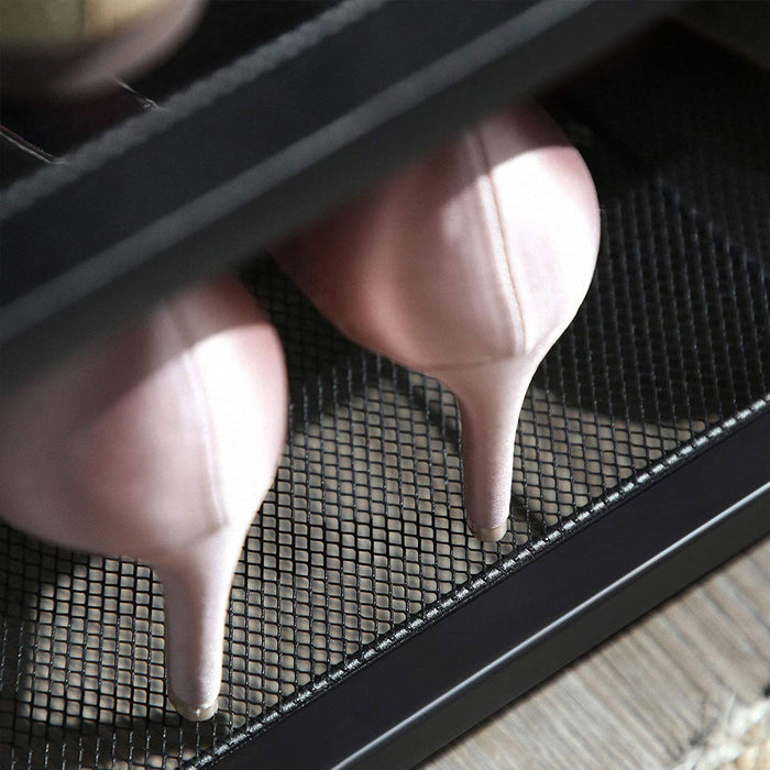 NEU | VASAGLE | Schuhregal mit Gitterablagen