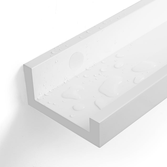 SONGMICS | Schweberegale 2er Set Weiß