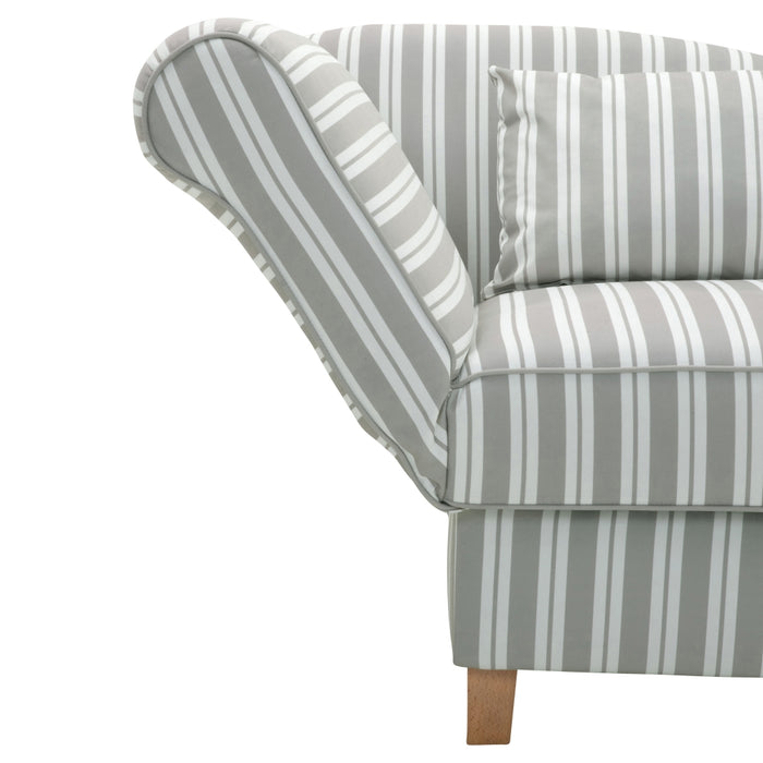 NEU Max Winzer | Selma | Sofa | Recamiere mit Armteil links klappbar | Füße Buche Natur (Trapez)