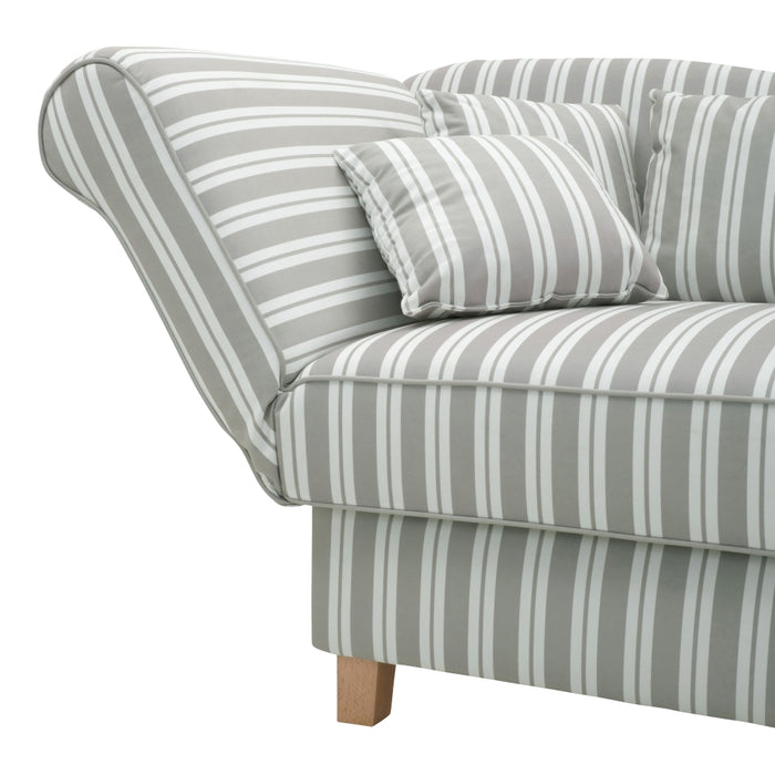 NEU Max Winzer | Selma | Sofa | Recamiere mit Armteil links klappbar | Füße Buche Natur (Trapez)