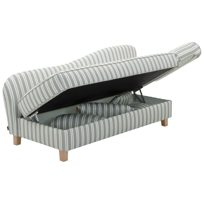 NEU Max Winzer | Selma | Sofa | Recamiere mit Armteil rechts klappbar | Füße Buche Natur (Trapez)