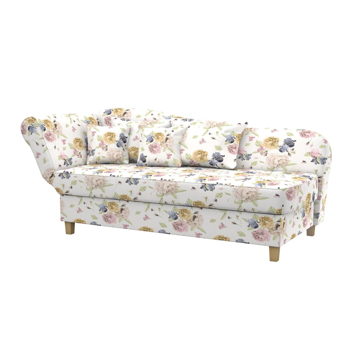 NEU Max Winzer | Selma | Sofa | Recamiere mit Armteil links klappbar | Füße Buche Natur (Trapez)