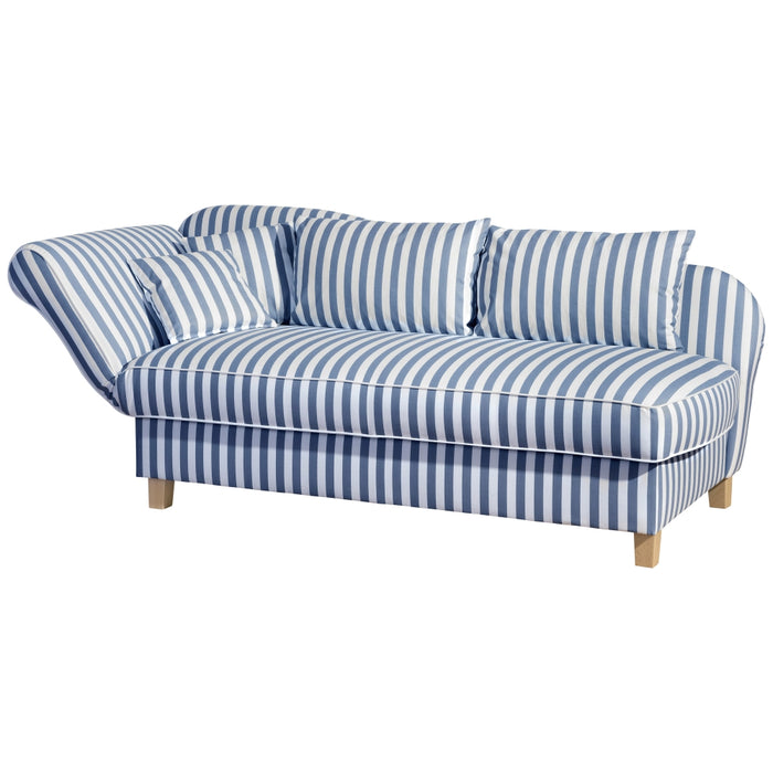 NEU Max Winzer | Selma | Sofa | Recamiere mit Armteil links klappbar | Füße Buche Natur (Trapez)