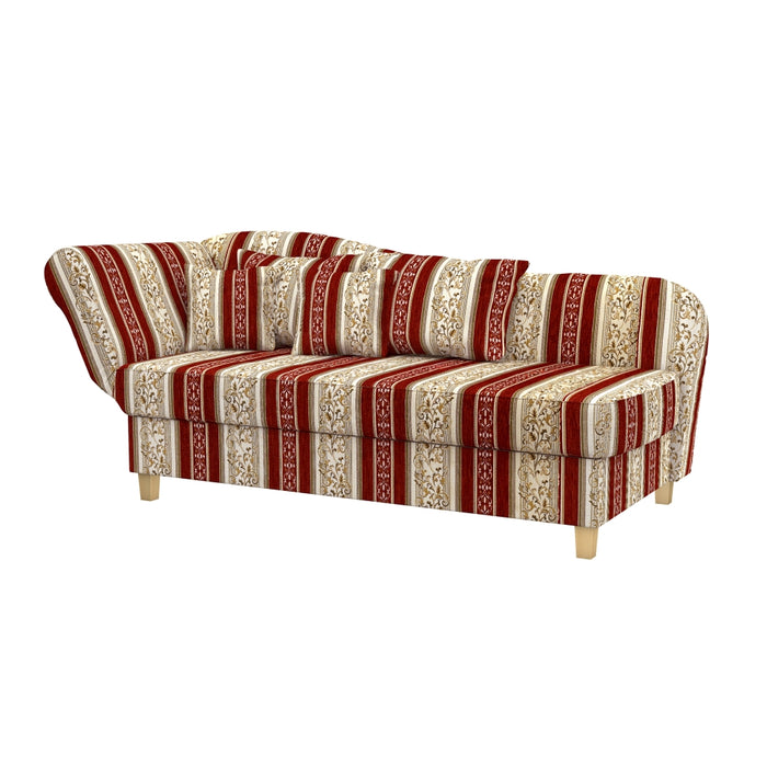 NEU Max Winzer | Selma | Sofa | Recamiere mit Armteil links klappbar | Füße Buche Natur (Trapez)