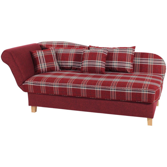 Selma | Recamiere mit Armteil links klappbar