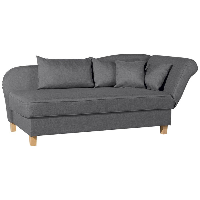 Selma | Recamiere mit Armteil rechts klappbar