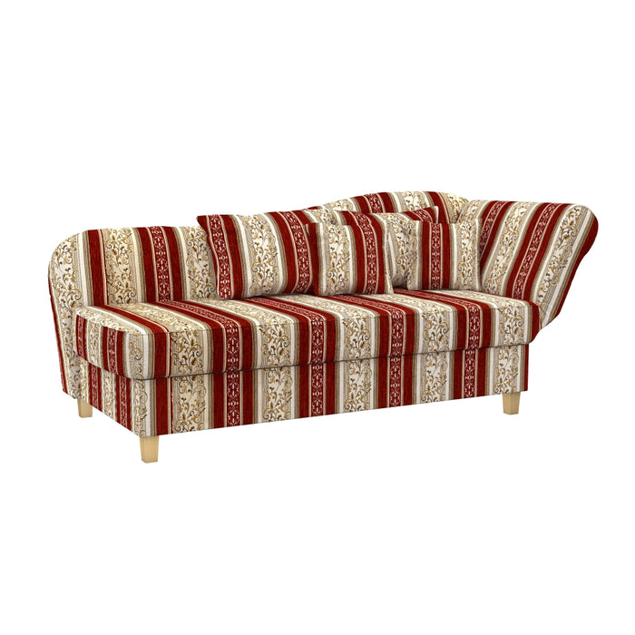 NEU Max Winzer | Selma | Sofa | Recamiere mit Armteil rechts klappbar | Füße Buche Natur (Trapez)