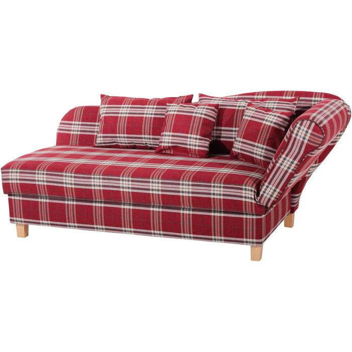 Selma | Recamiere mit Armteil rechts klappbar