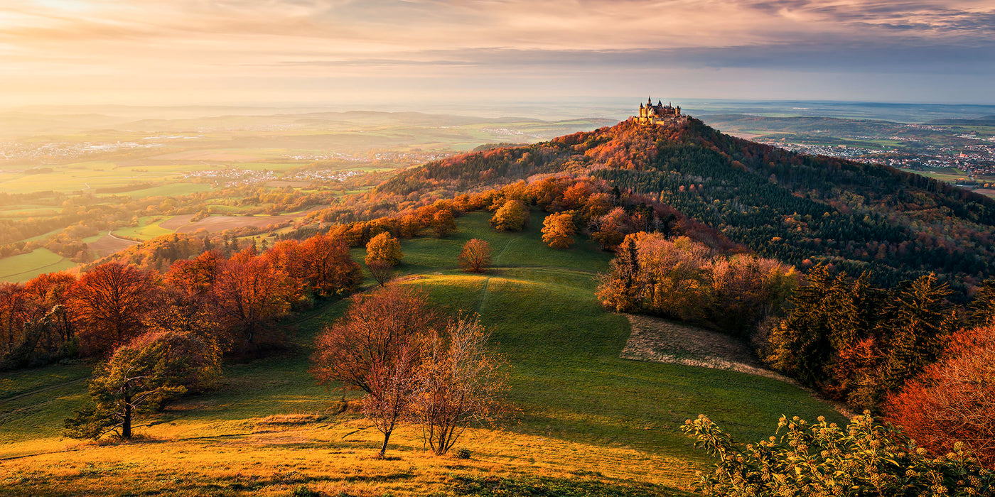 Digitaldruck Vlies Fototapete | Fairy Tale Castle | 200 x 100 cm