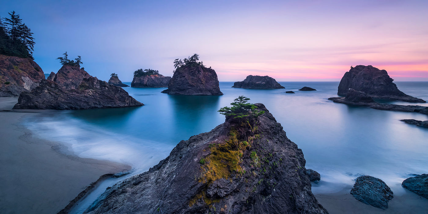 Digitaldruck Vlies Fototapete | Secret Beach | 200 x 100 cm