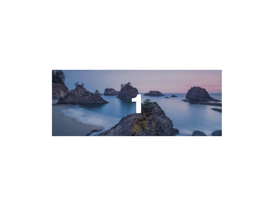 Digitaldruck Vlies Fototapete | Secret Beach | 200 x 100 cm