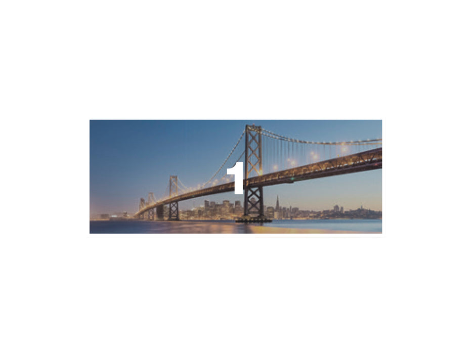 Digitaldruck Vlies Fototapete | Spectacular San Francisco | 200 x 100 cm