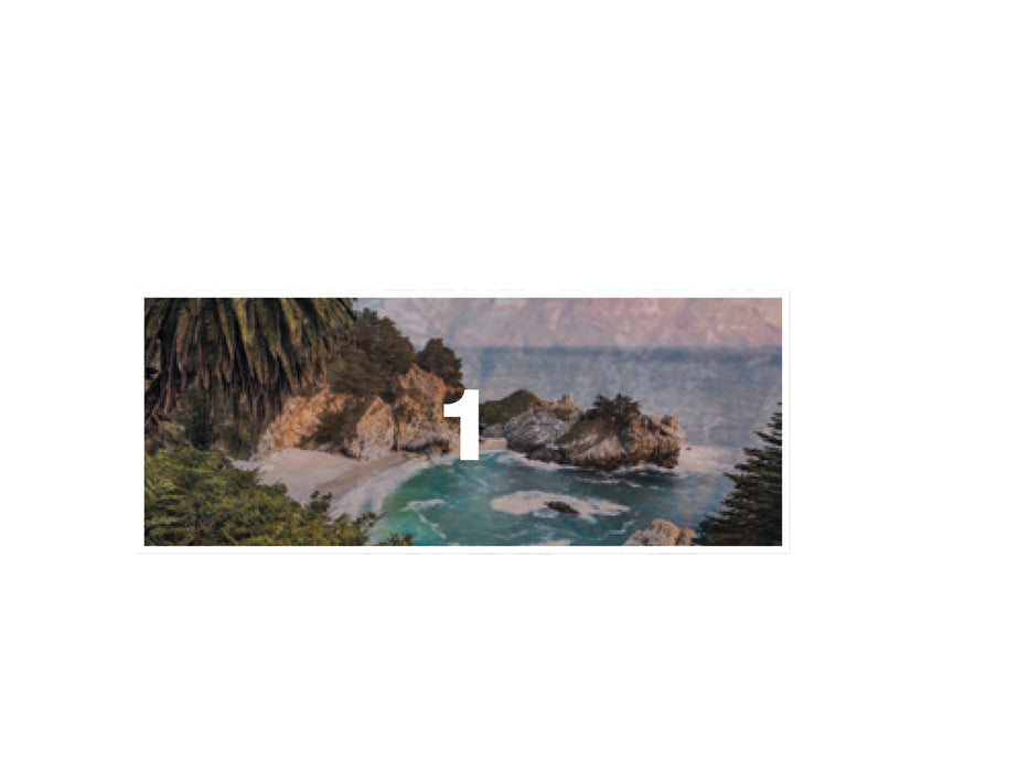 Digitaldruck Vlies Fototapete | Paradise Falls | 200 x 100 cm
