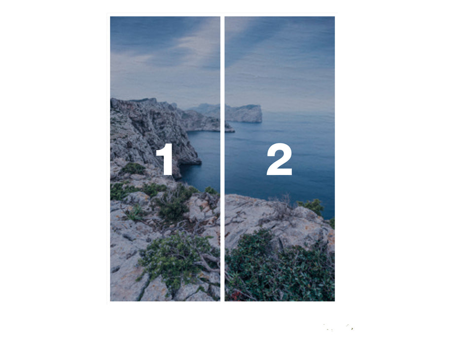 Digitaldruck Vlies Fototapete | Bizarre Coast | 200 x 250 cm