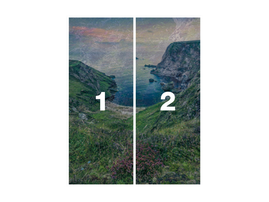 Digitaldruck Vlies Fototapete | The Blue Bay | 200 x 250 cm