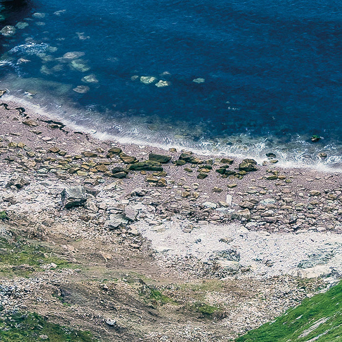 Digitaldruck Vlies Fototapete | The Blue Bay | 200 x 250 cm