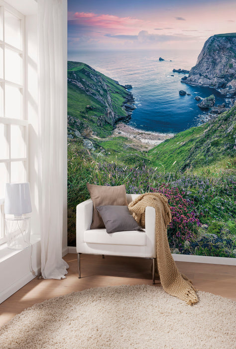 Digitaldruck Vlies Fototapete | The Blue Bay | 200 x 250 cm