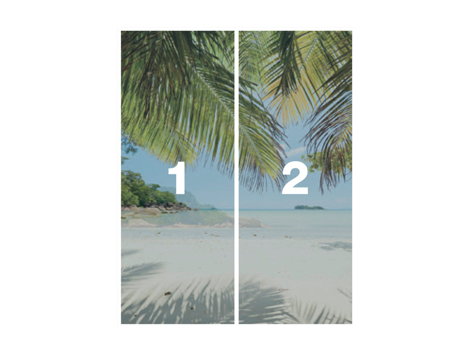 Digitaldruck Vlies Fototapete | Under The Palmtree | 200 x 250 cm