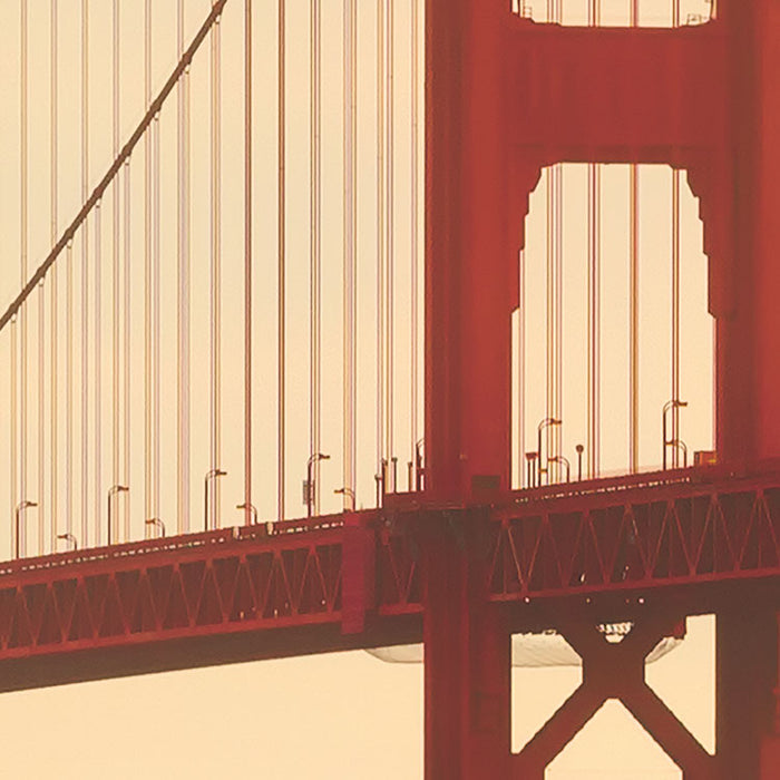 Digitaldruck Vlies Fototapete | Golden Gate