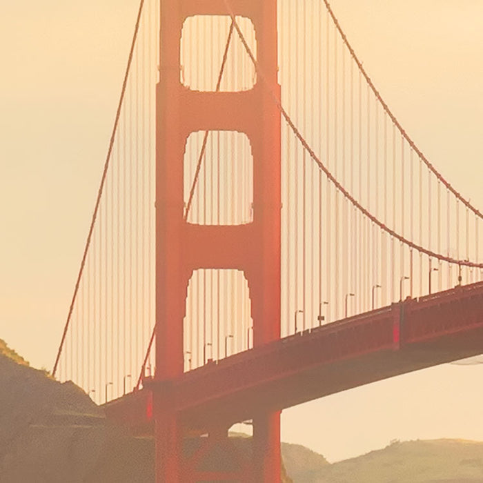 Digitaldruck Vlies Fototapete | Golden Gate