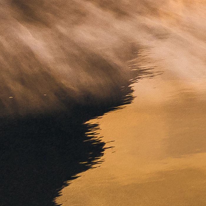 Digitaldruck Vlies Fototapete | Golden Stacks | 400 x 250 cm