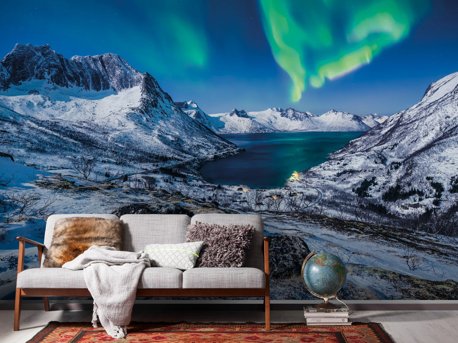 Digitaldruck Vlies Fototapete | I LOVE Norway | 400 x 250 cm