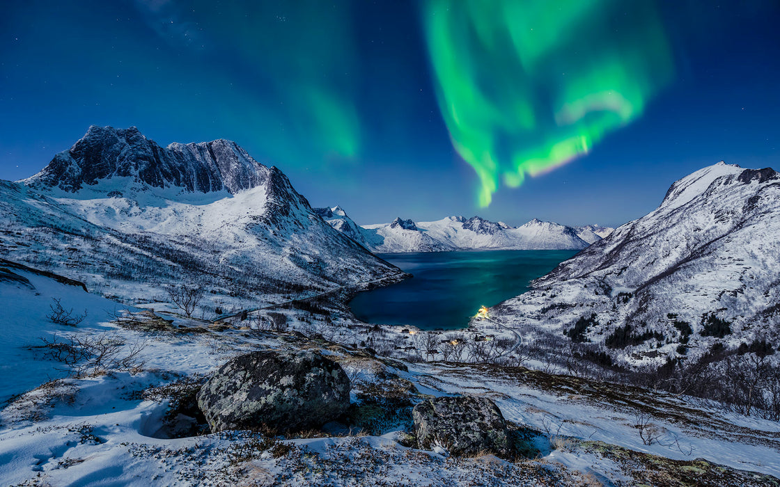 Digitaldruck Vlies Fototapete | I LOVE Norway | 400 x 250 cm