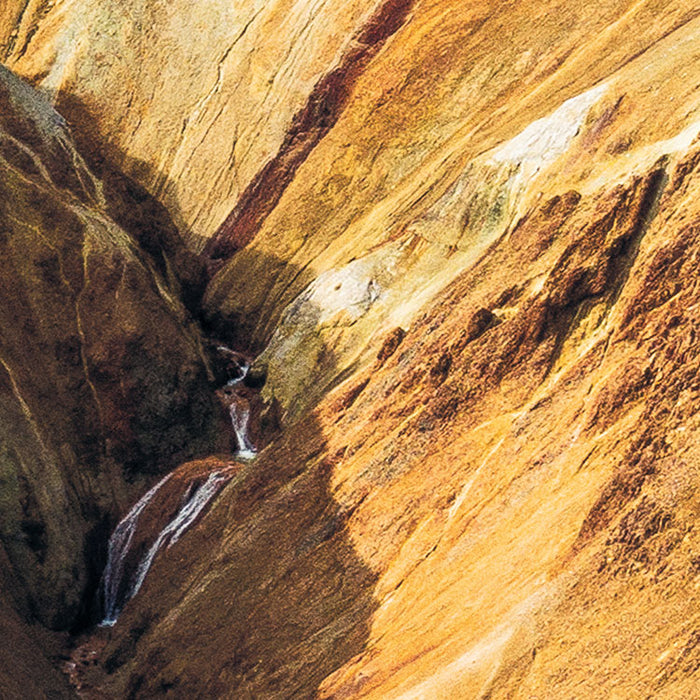 Digitaldruck Vlies Fototapete | Shiny Mountains | 400 x 250 cm