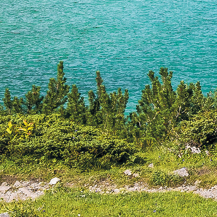 Digitaldruck Vlies Fototapete | Paradise Lake | 400 x 250 cm