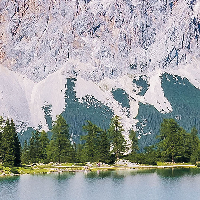 Digitaldruck Vlies Fototapete | Paradise Lake | 400 x 250 cm