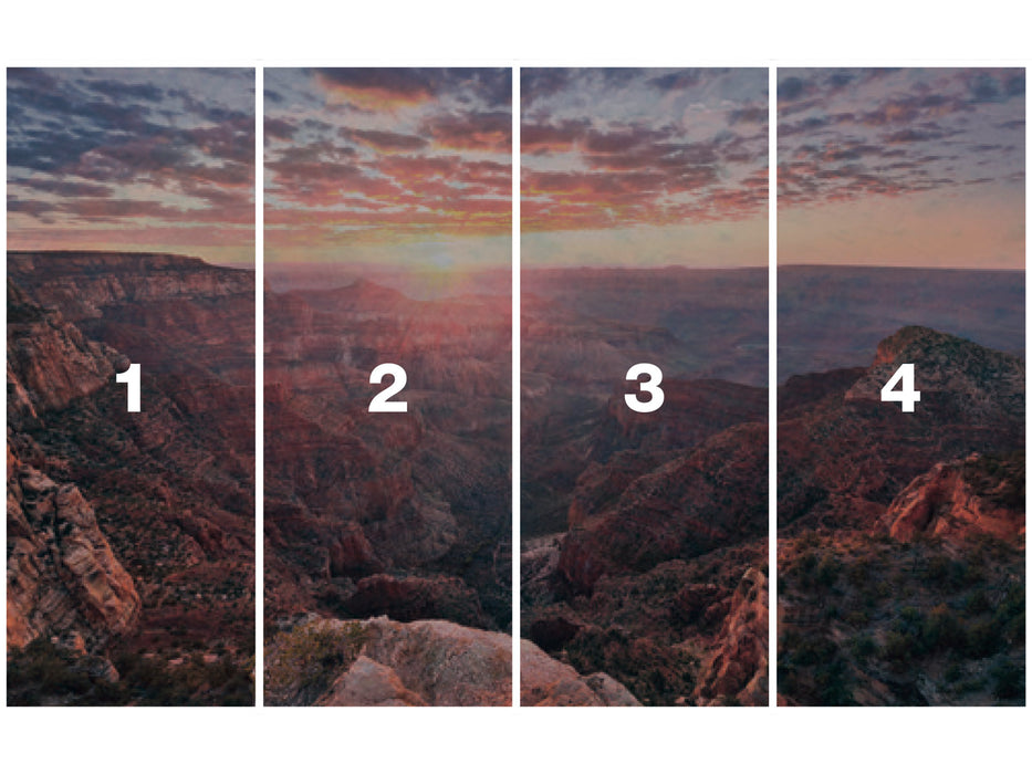 Digitaldruck Vlies Fototapete | The Canyon | 400 x 250 cm