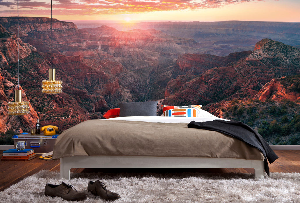 Digitaldruck Vlies Fototapete | The Canyon | 400 x 250 cm