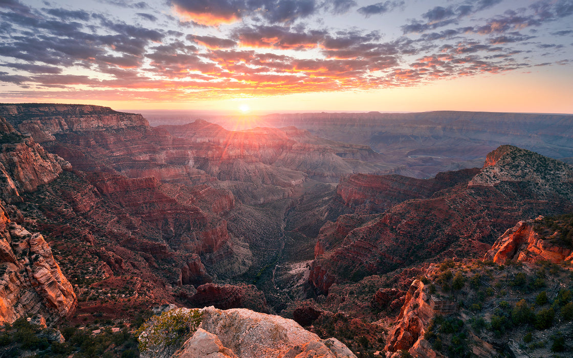 Digitaldruck Vlies Fototapete | The Canyon | 400 x 250 cm