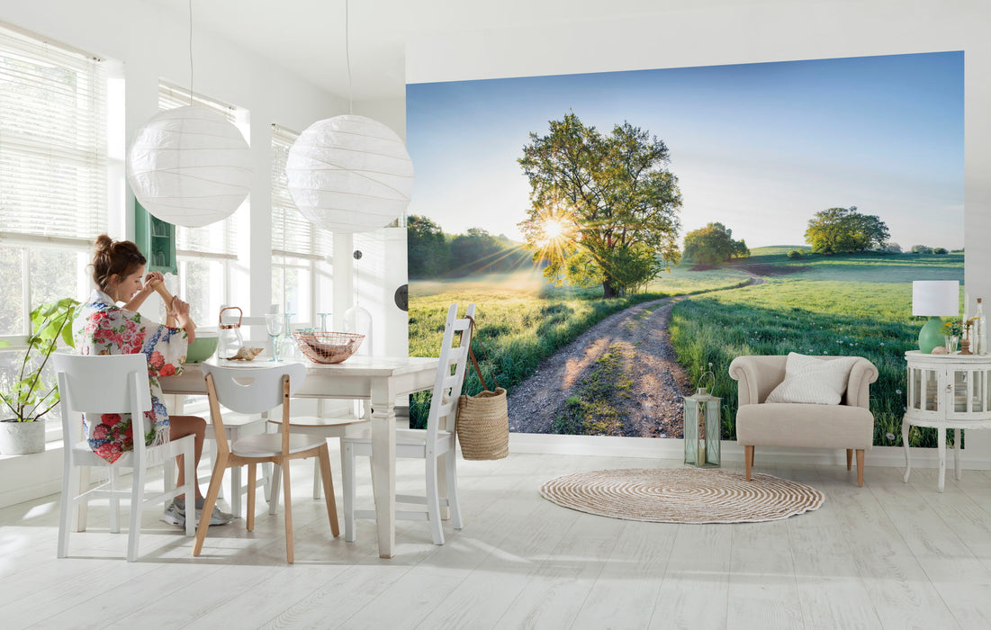 Digitaldruck Vlies Fototapete | A New Day in Paradise | 400 x 250 cm