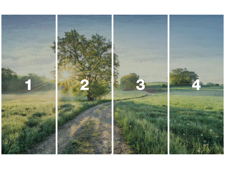 Digitaldruck Vlies Fototapete | A New Day in Paradise | 400 x 250 cm