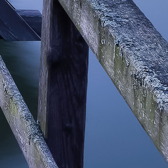 Digitaldruck Vlies Fototapete | Das grüne Bootshaus | 200 x 280 cm