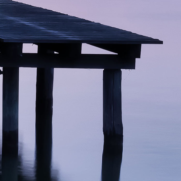Digitaldruck Vlies Fototapete | Das grüne Bootshaus | 200 x 280 cm