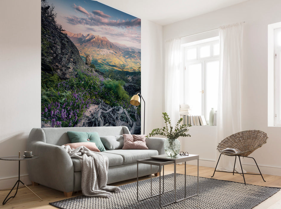 Digitaldruck Vlies Fototapete | Flowering Tales | 200 x 280 cm