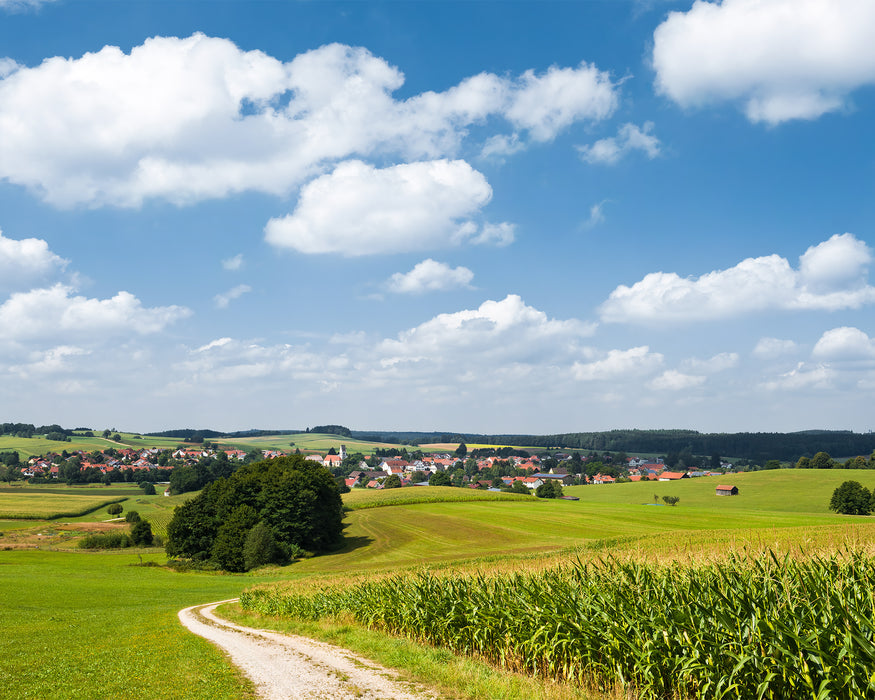 Digitaldruck Vlies Fototapete | Bayrische Idylle | 350 x 280 cm