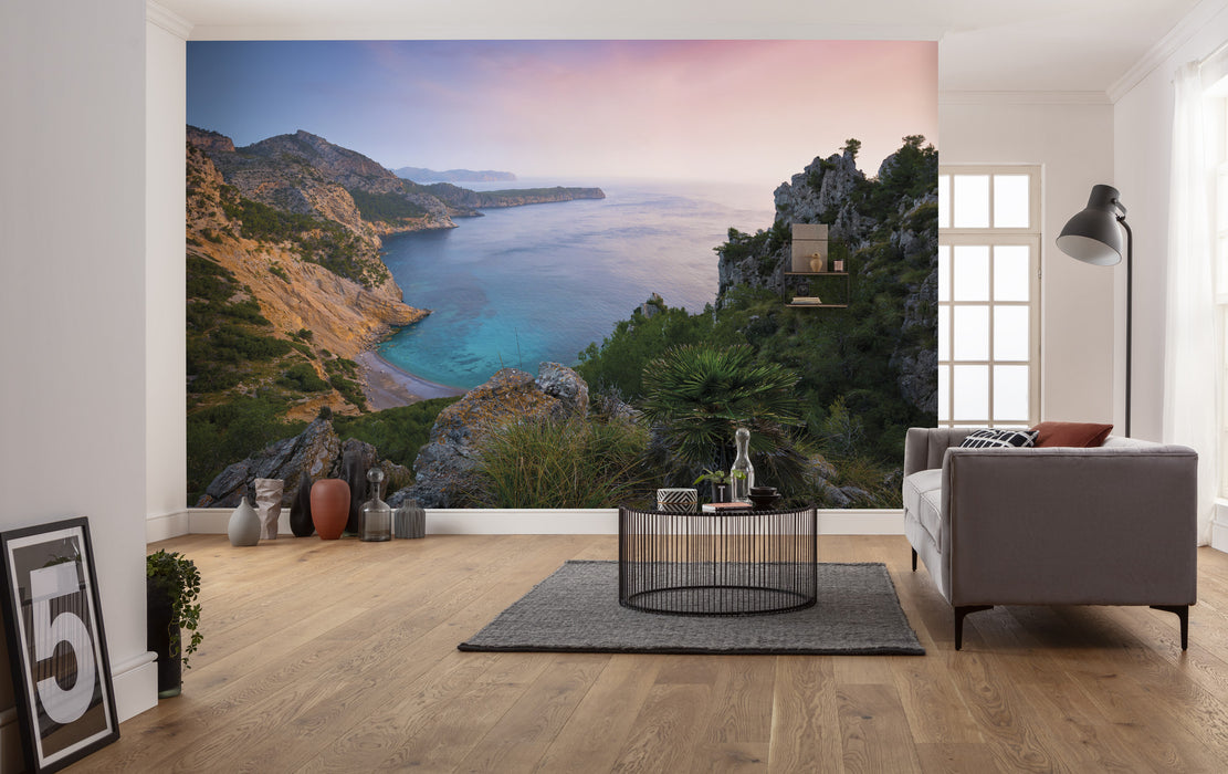 Digitaldruck Vlies Fototapete | Emerald Cove | 400 x 250 cm