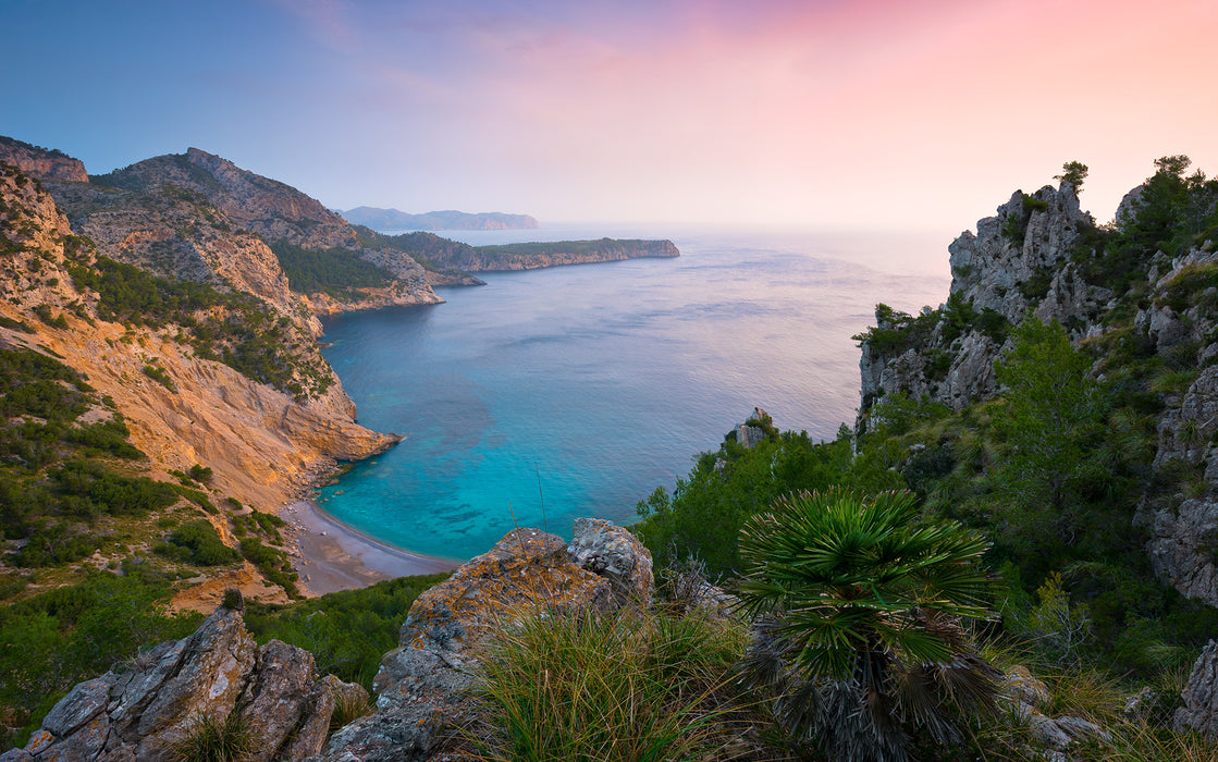 Digitaldruck Vlies Fototapete | Emerald Cove | 400 x 250 cm