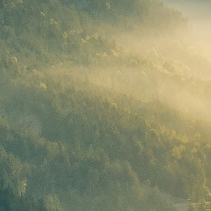 Digitaldruck Vlies Fototapete | Gold Mountains | 400 x 250 cm
