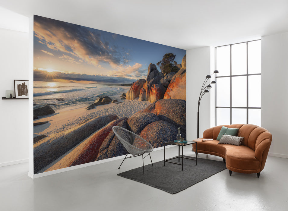 Digitaldruck Vlies Fototapete | Bay of Fires | 400 x 280 cm